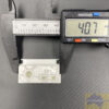 Vertical blind control set low profile track