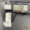 Vertical blind control set low profile track