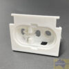 Idle end cap for vertical blinds 42mm high profile