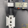 Idle end cap for vertical blinds 42mm high profile