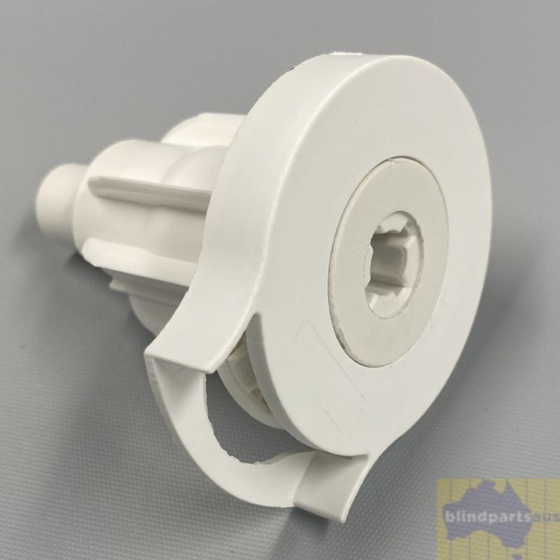 Control Mechanism Uniline sidewinder roller blind WHITE with chain guide Control Mechanism Uniline sidewinder roller blind WHITE with chain guide