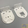 Roller blind bracket set - Uniline - white Roller blind bracket set - Uniline - white