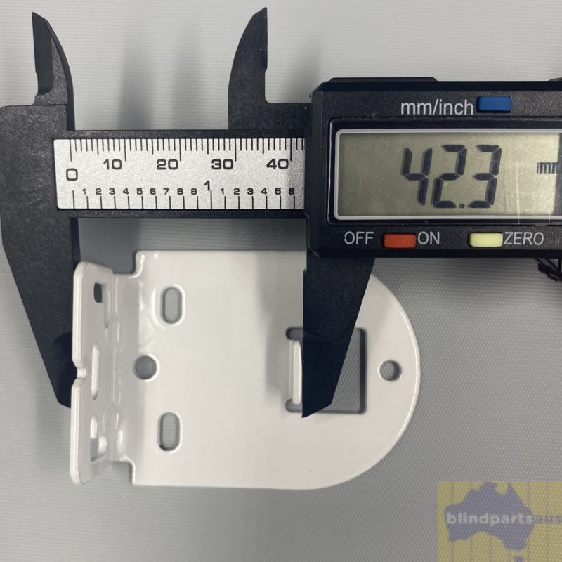 Roller blind bracket set - Uniline - white Roller blind bracket set - Uniline - white